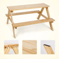 Wooden Picnic and Dinning Table for Toddlers