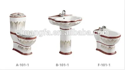 p trap toilet S-trap toilet decorated bath bowl