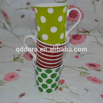 Lovely Custom Mug Gifts China Manufacturers Beer Steins/ 2014 Fashion Porcelain Mugs with Spoon Set-001