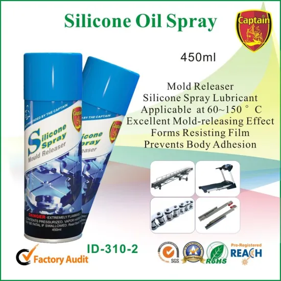 Silicone Spray Car Cleaning Chemicals For Rubber / Metal 450ml