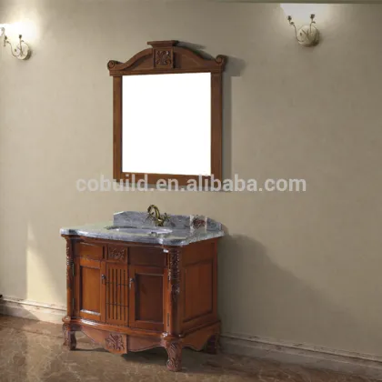Classic Solid Wood Bathroom Furniture, Oak Furniture