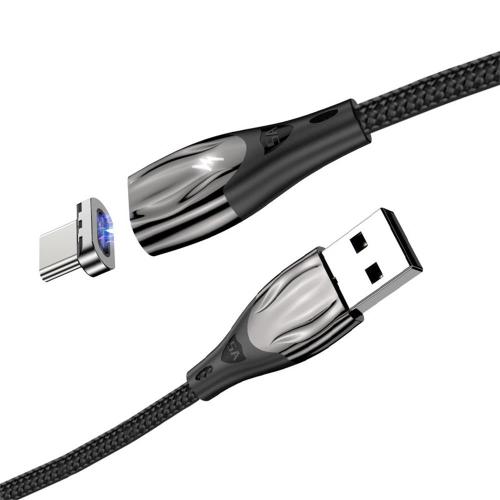 Magnetic 3 in 1 Charging Cable 5A Quick Charge Type-c Magnetic Data Cable Manufactory