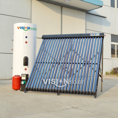 Closed Loop Heat Pipe Split Pressurized Solar Water Heater Germany