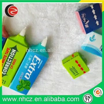 Creative chewing gum correction tape