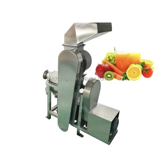 Large Scale Stainless Steel Multi-Fruit Juice Extractor Machine