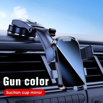 360 Angle Adjustable Car Phone Mount - Universal Retractable Phone Holder