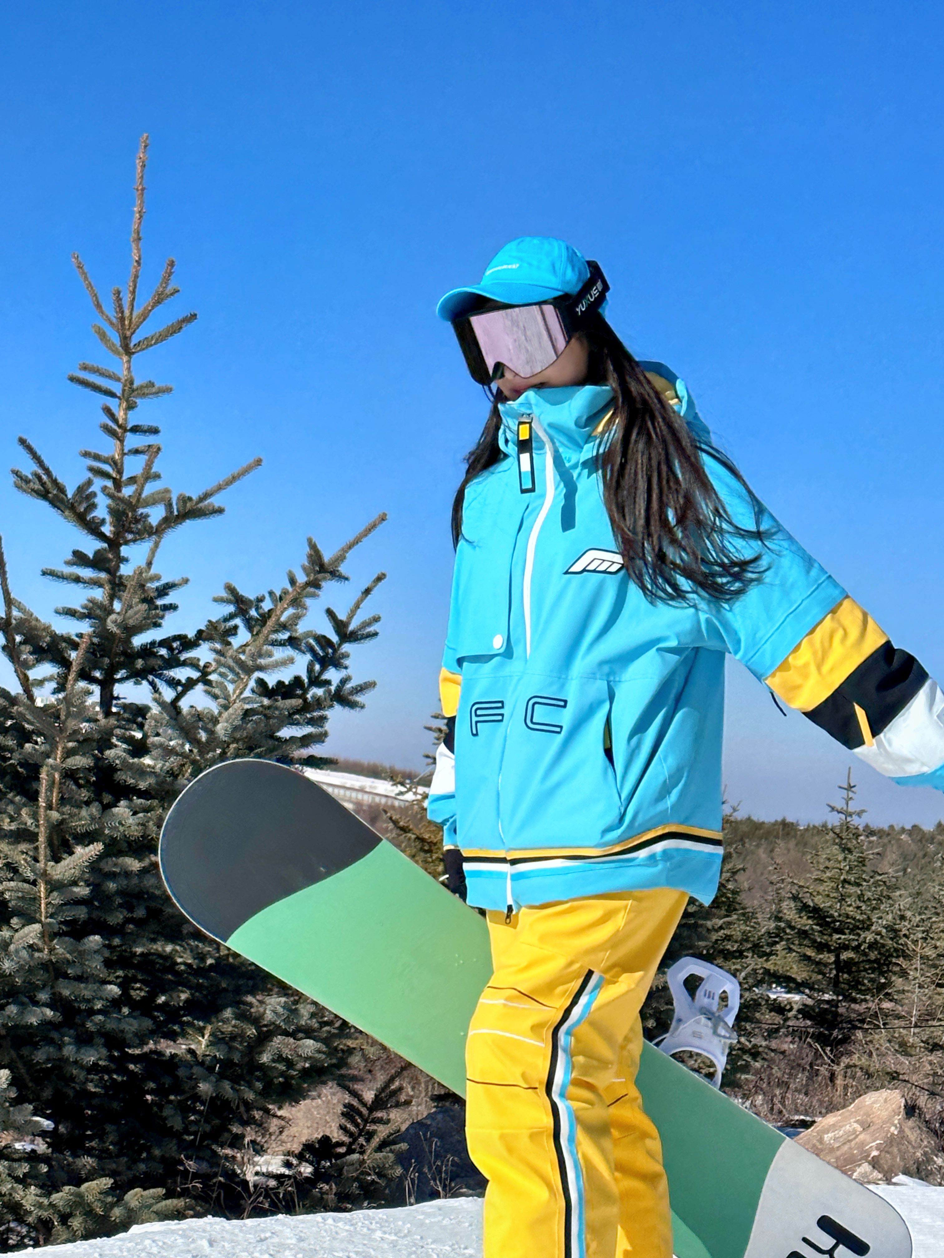 Ski Jacket and Pants Set Winter Snowboarding