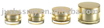 15g/30/50g/100g Gold Cosmetic Packaging Acrylic Cream Jar/Cream Jar