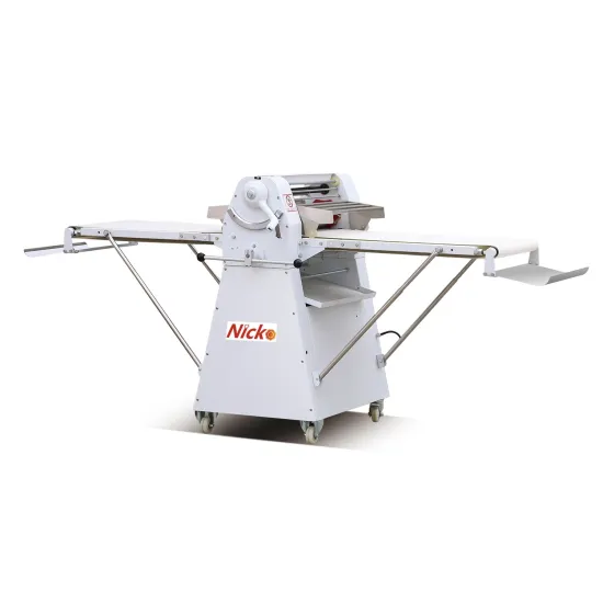 Croissants Dough Bakery Machine Automatic Dough Sheeter Standing
