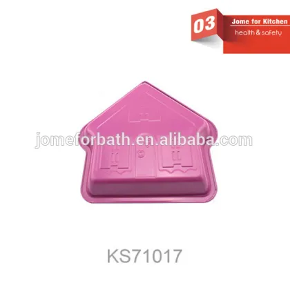 Hot selling Carbon Steel House Shape Cake Pan