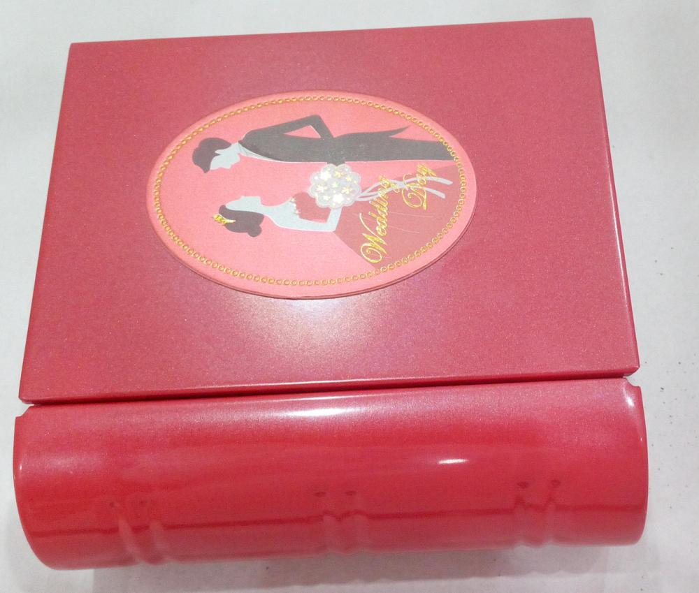 Red Wedding Tin Box