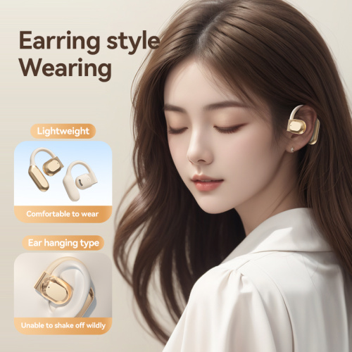 Linx OWS Open Ear Wireless Earphone with Histen Sound and Beautiful Appearance Earphone for Girls