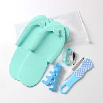 Kit di viaggio per pedicamento per manicure usa e getta - 6 pezzi set professionale