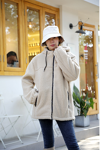 Lamb Hair Coat for Female Winter