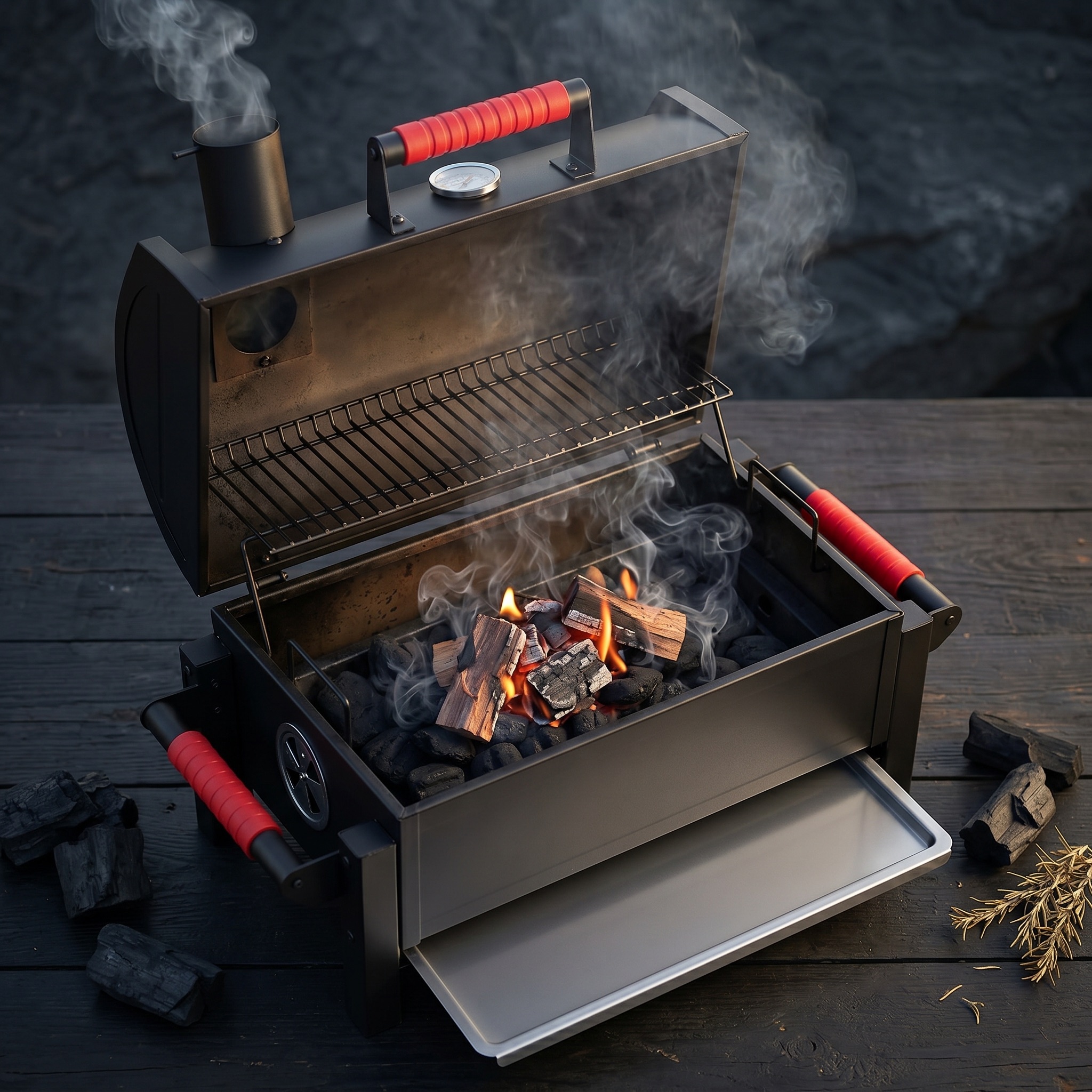charcoal smoker grill