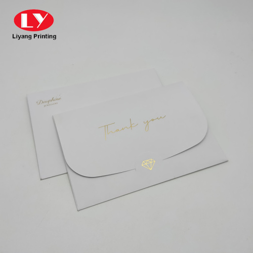 Beyaz Kağıt C6 Hediye Zarfı Özel Zarflar Ambalaj