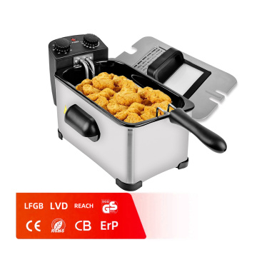 Penggoreng lemak dalam elektrik dengan pemasa