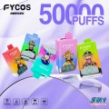 Fycos 50k พัฟ 2in1 vape แบบใช้แล้วทิ้ง