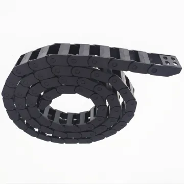 direct sales machine tool accessories black cable drag chain for machine tools