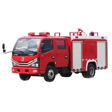 Dongfeng D6 Square Tank Firefighting Sprinkler Emergency Rescue Vehicle Suitable for fire-fighting and road cleaning.