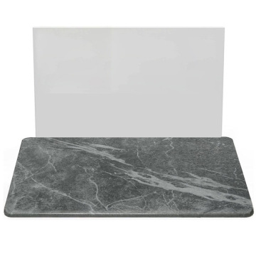 Non-Slip Diatomaceous Earth Bathroom Floor Mat: Quick Drying, Super Absorbent, 23.5 x 15 inch Gray Stone Bath Mat