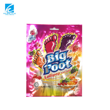 Custom Printed Heat Seal Plastic Laminated Nylon Candy & Snack Packaging Bags