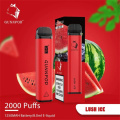 Thuốc lá điện tử 2000 puffs gunnpod vape