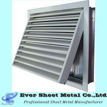 weatherproof aluminum vent louver