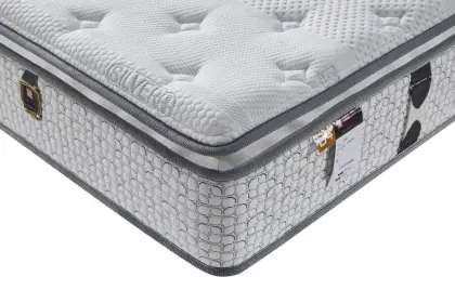 Double bed design furniture pocket spring mattress