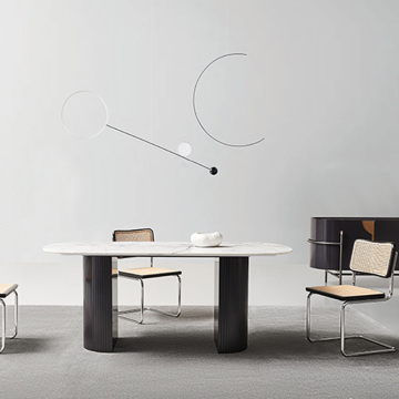 Fantastic High Quality Elegant Simple Design Dining Table Top Notch Modern Stable Rectangular Dining Tables Manufactory