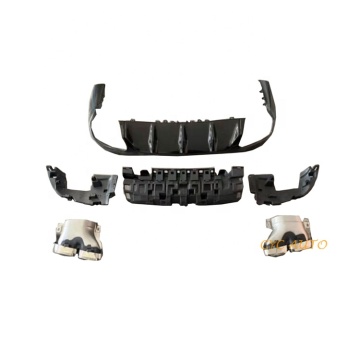 C238 Coupe Upgrade Diffuser Parts E63 Rear Diffuser for Mercedes Benz Class E C238 2016-2019