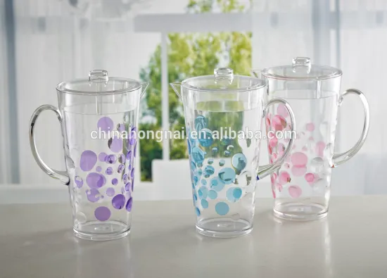 BPA free clear pitcher, best seller juice pitchers with holder