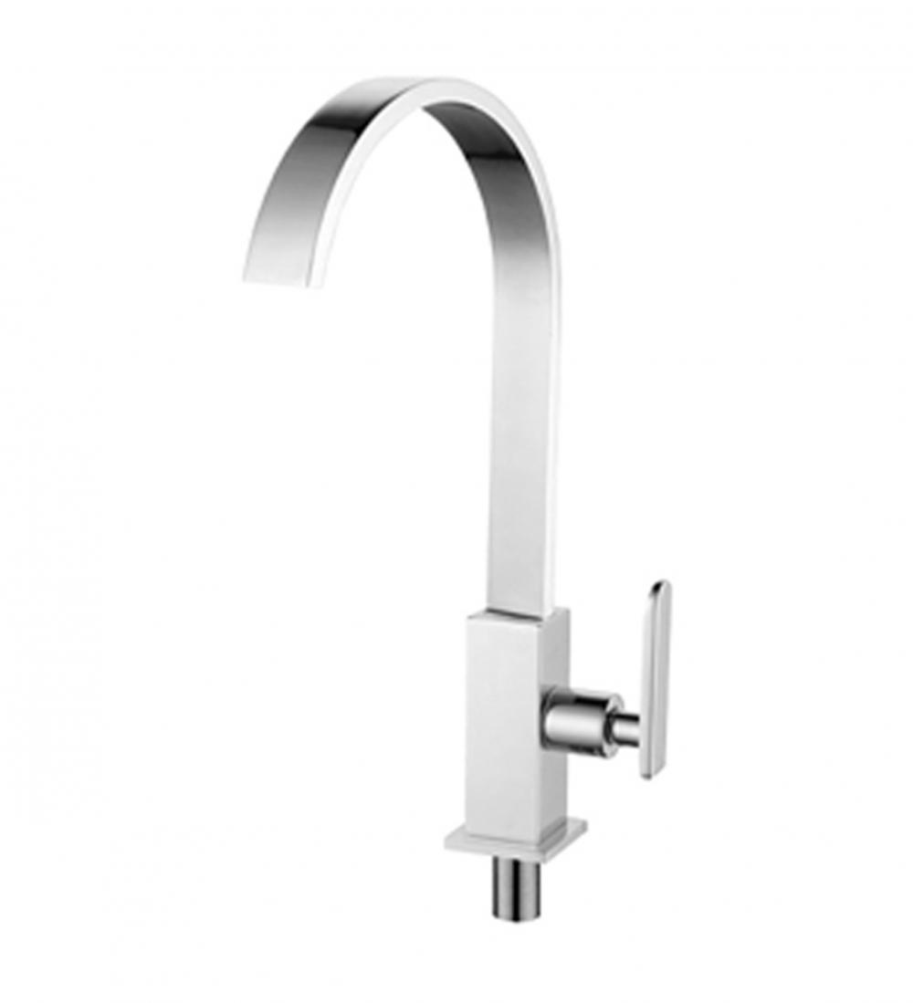 Single lever cold basin taps