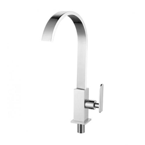 Single lever cold basin taps