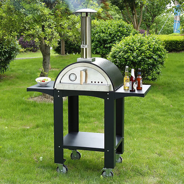 AUPLEX Commercial Stainless Steel Grill Smorke 23 Outdoor Pizza Oven Convenient 1 Set Freestanding