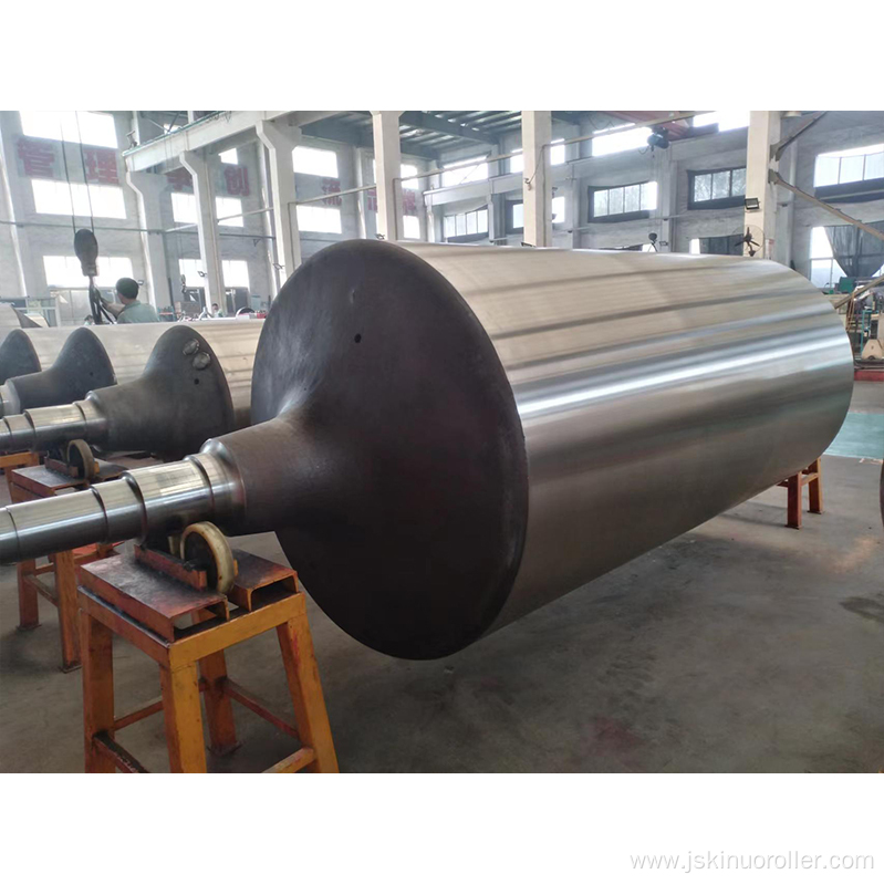 Centrifugal casting furnace top roll