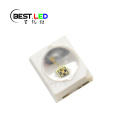 570nm LED emitterlər Dome Lens SMD 60 dərəcə