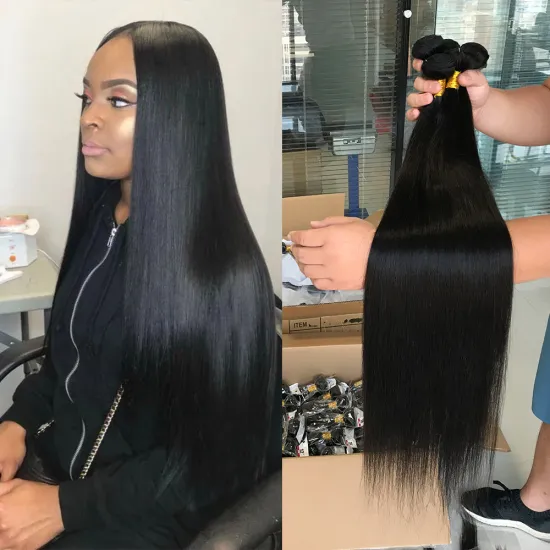 Free Indian hair bundle wraps custom logo, straight wholesale bundle virgin hair bundles vendors 9a-10a