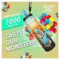 All Flavors R &amp; M Monster 7000 Puffs оптом