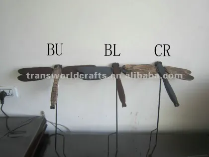 Dragonfly wooden decoration