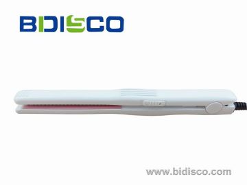 Middle Size Flat Iron Hair Straightener with a Row Comb Teeth in The Middle (Q1)