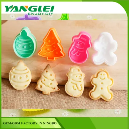 4pcs/set traditional cookie cutting sheet cookie cutter cookie punch