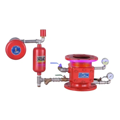 Deluge Alarm Valve and Fire Alarm System for Wet Fire Protection