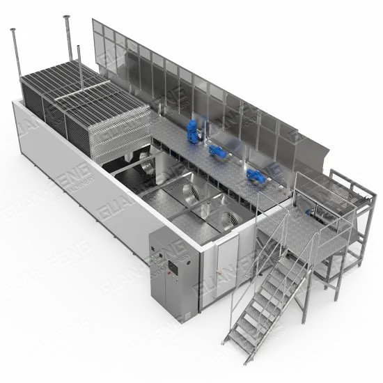 Fluidized IQF Freezer for French Fries - Manufacturer