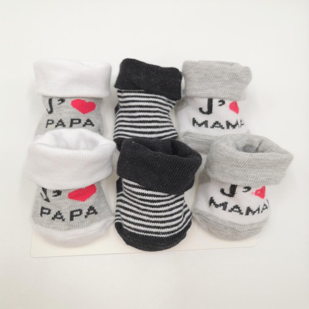 Custom newborn baby cotton socks