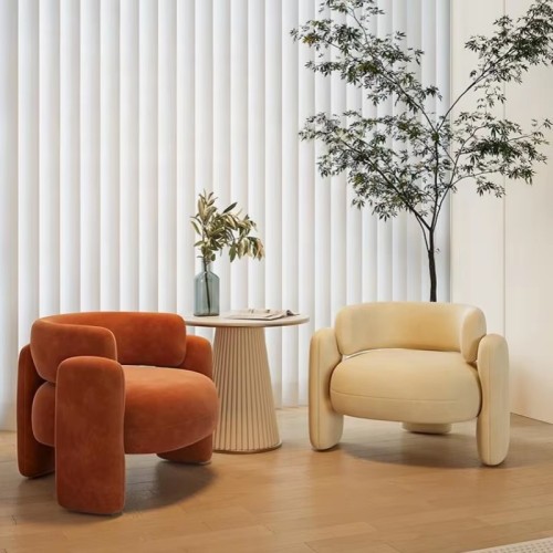 Sillas decorativas nórdicas Relax salón individual sala de estar