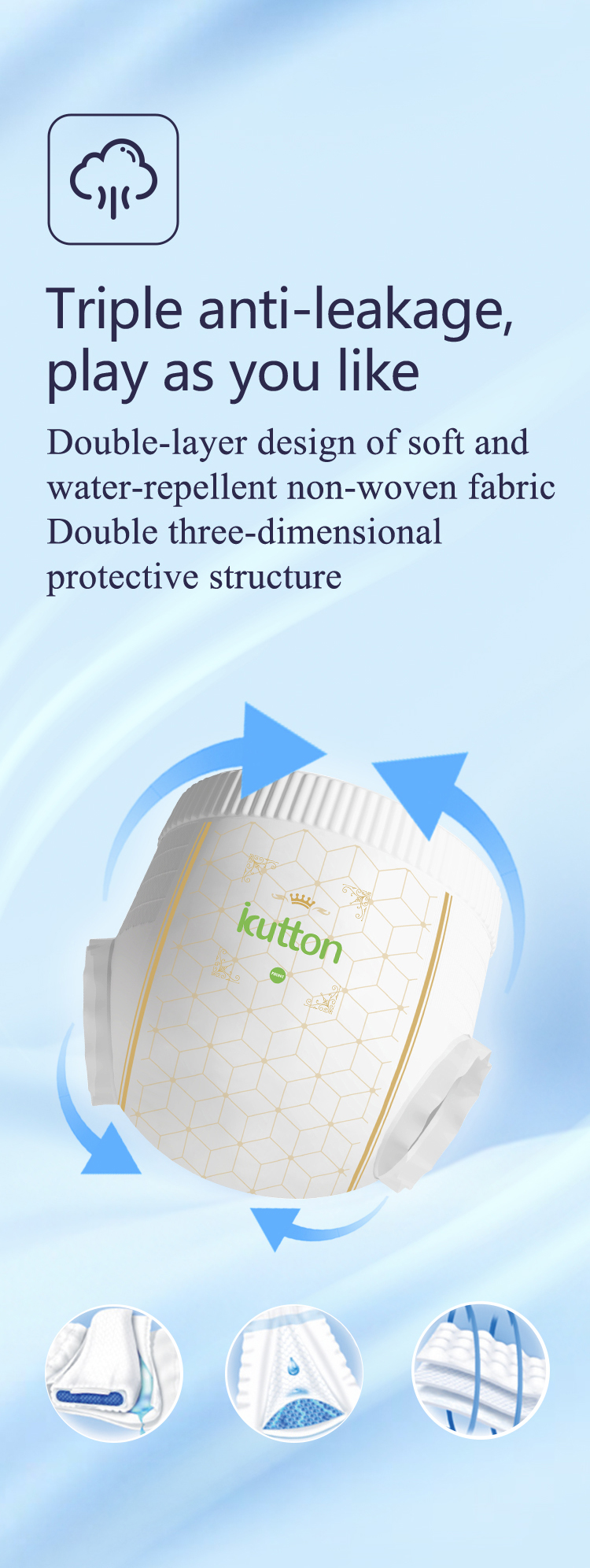 Babies Leak-proof Diaper Protection