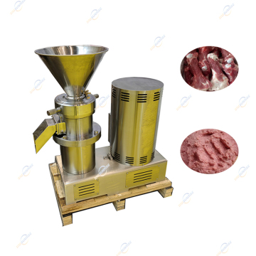4 kW Butter Making Machine with Colloid Mill for Meat and Bone Paste - 50 to 100 kg per Hour