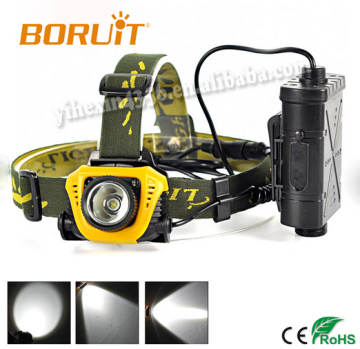 CREE High Power LED Rechargeable Headlamp With Sensor Function,USB Output Charging For Mobile Phone