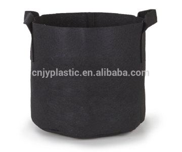 Folding Flower/Plant Grow Bags Aeration Fabric Pots With Handles